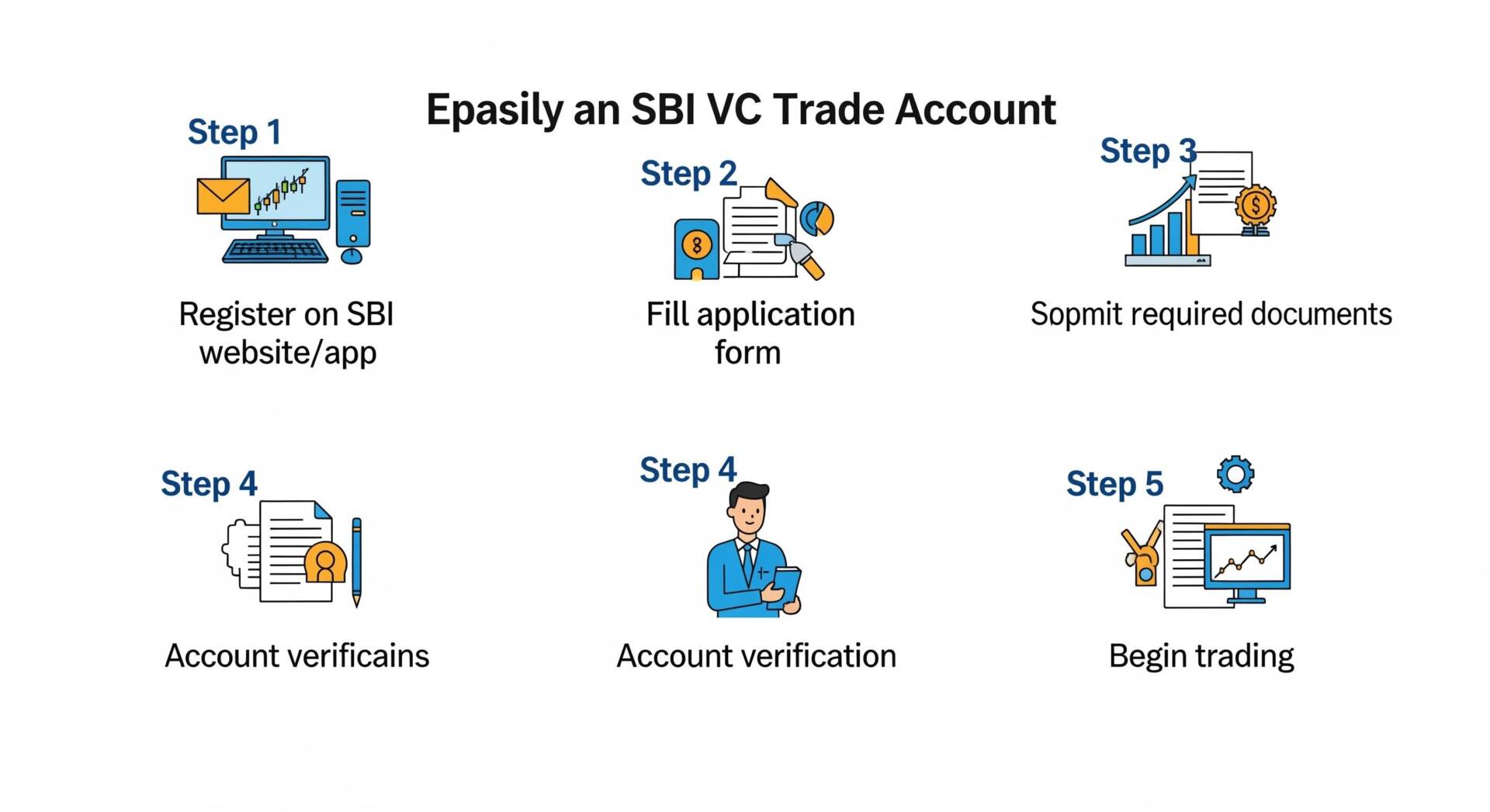 第3章：簡単5ステップ！SBI VCトレードの口座開設ガイド