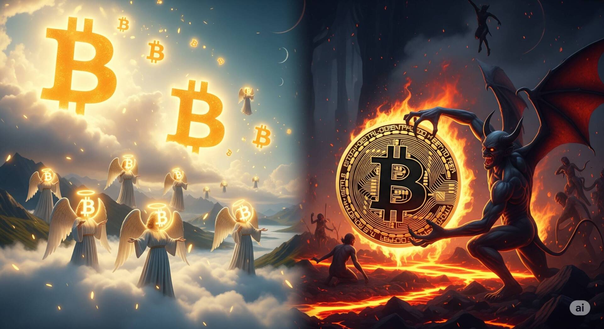 天国か地獄か？専門家も意見が割れる2025年以降のビットコイン、2つの未来予測