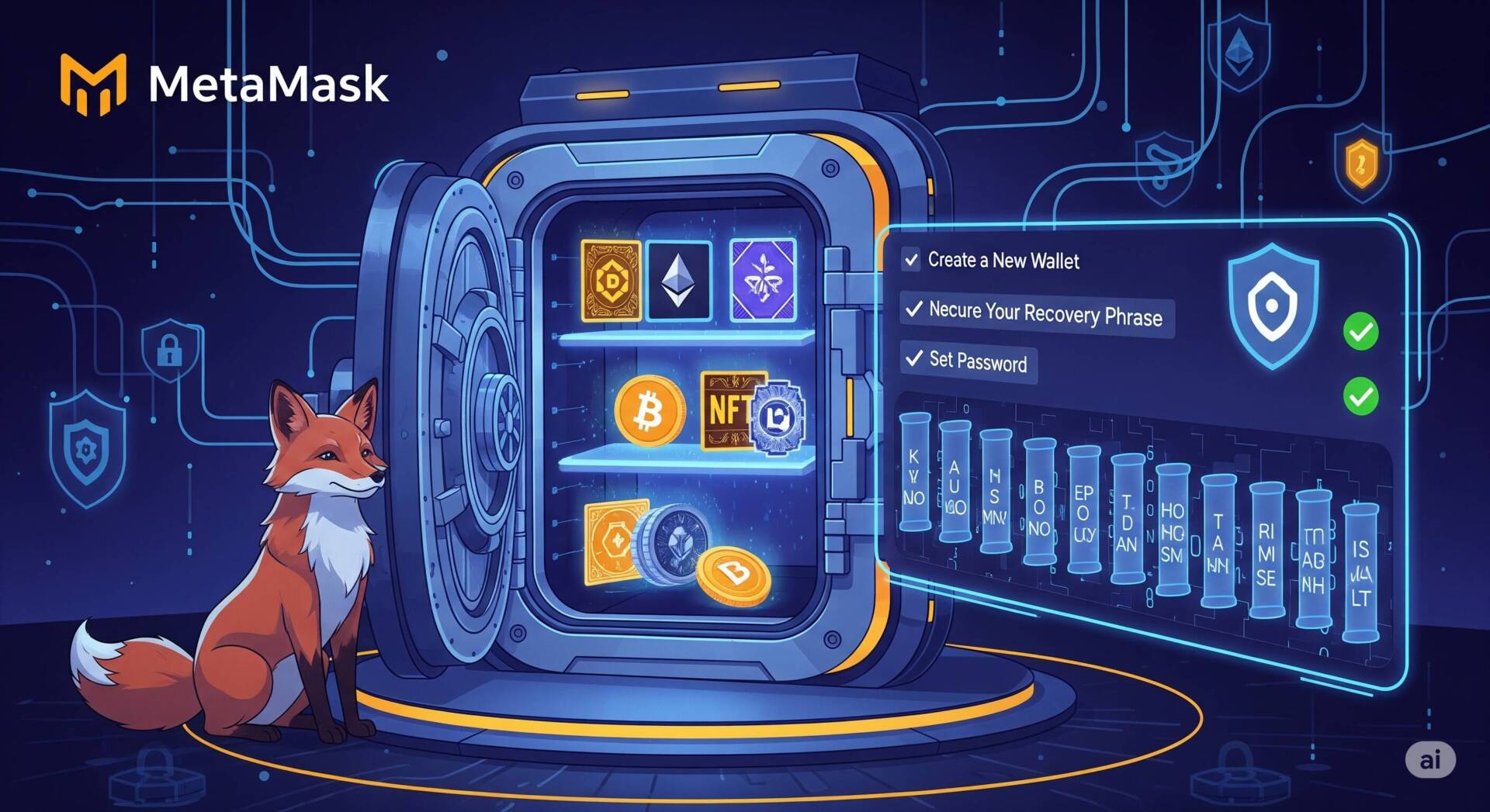 【DeFi学習 STEP 4】あなたの資産を守る金庫！MetaMask（メタマスク）ウォレットの作成と必須設定