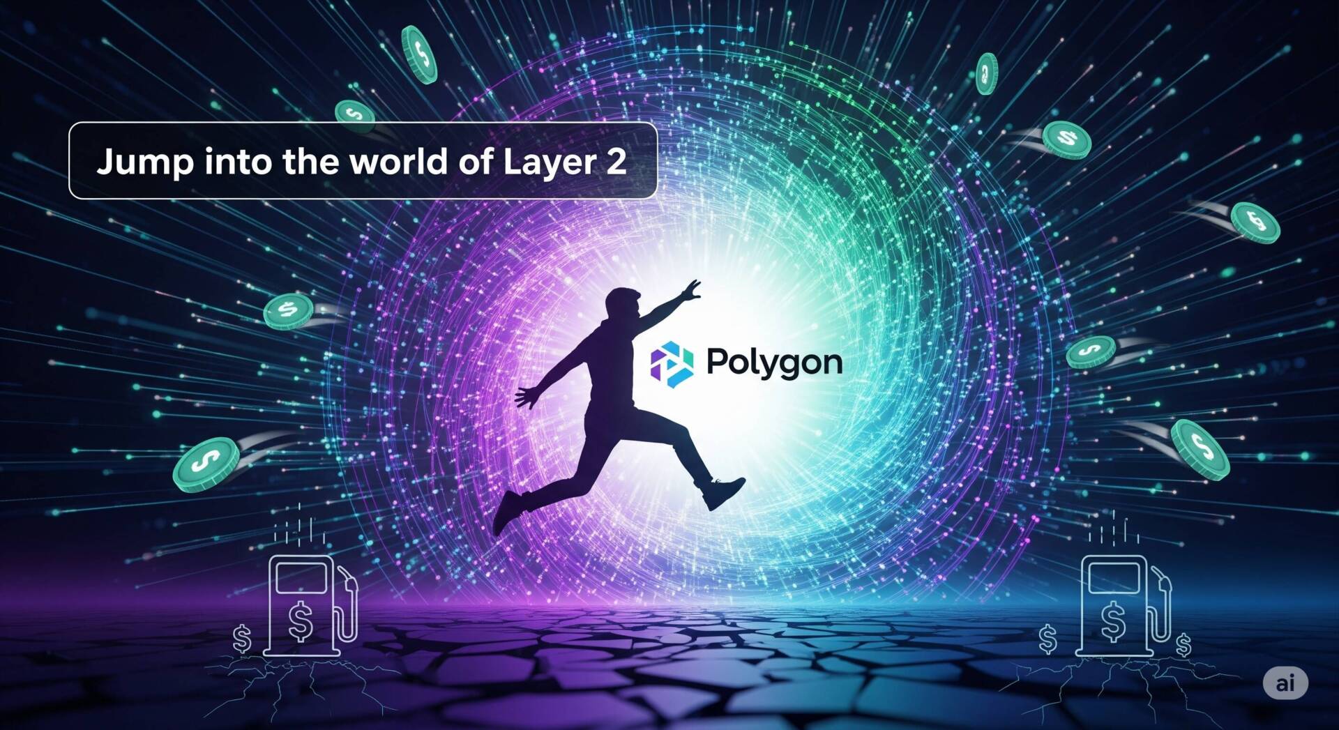 【DeFi学習 STEP 15】ガス代高騰を解決！Polygon（ポリゴン）など「レイヤー2」の世界へ飛び込もう