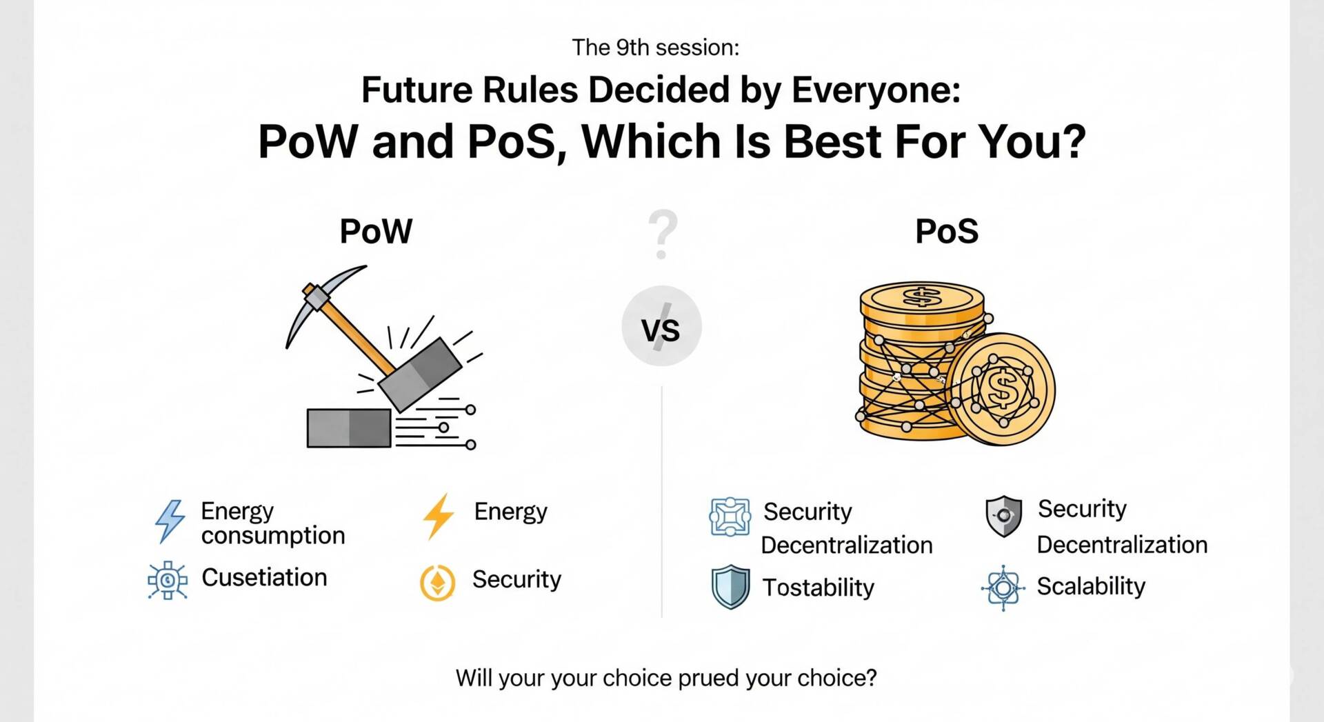 【第9回】みんなで決める未来のルール：PoWとPoS、あなたに最適なのはどっち？